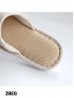 Unisex Open Toe Stripes Print Non-Slip Indoor Slippers